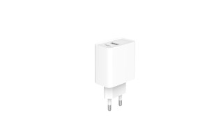 GEMBIRD 2-PORTOWA SZYBKA ŁADOWARKA SIECIOWA POWER DELIVERY USB TYP-C, 20W, BIAŁA