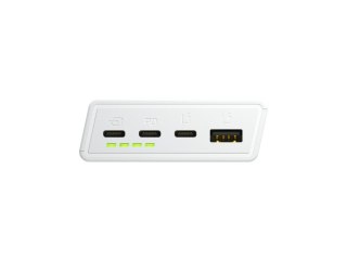 GREEN CELL POWERBANK POWERPLAY 20S BIAŁY 20000MAH 22,5W 3X USB-C PD 1X USB-A