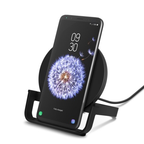 Ładowarka bezprzewodowa Belkin BoostCharge Wireless Charging Stand Qi-compatible 10W + QC 3.0 Wall Charger Black