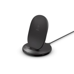 Ładowarka bezprzewodowa Belkin BoostCharge Wireless Charging Stand Qi-compatible 15W + QC 3.0 24W Wall Charger Black