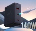 AUKEY PA-B7O ŁADOWARKA SIECIOWA GAN USB-C 140W PD