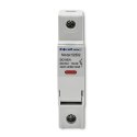 Qoltec Podstawa bezpiecznikowa z diodą + bezpiecznik DC| 1P|1000V |30A |10x38 |solar