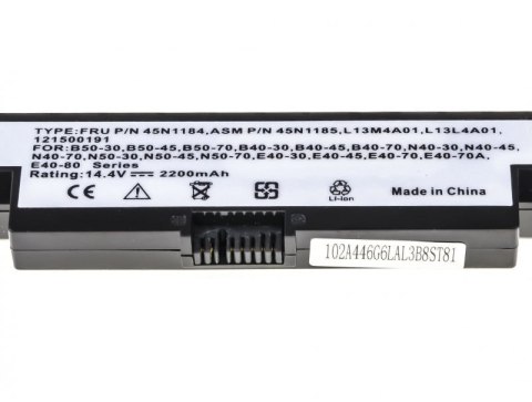 GREEN CELL BATERIA LE69 DO LENOVO L13L4A01 2200 MAH 14.4V