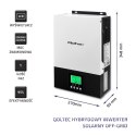 Qoltec Hybrydowy inwerter solarny Off-Grid 3kVA | 2.4kW | 80A | MPPT | Sinus