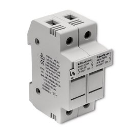 Qoltec Podstawa bezpiecznikowa + bezpiecznik DC |2P |1000V |30A |10x38 |solar