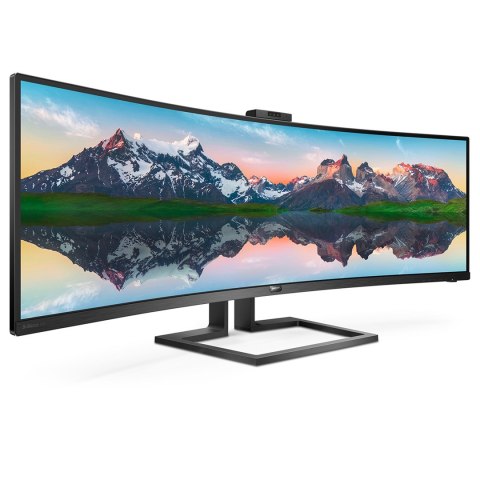 Monitor Philips 499P9H/00 (48,8"; VA; 5120x1440; DisplayPort, HDMI x2; kolor czarny)