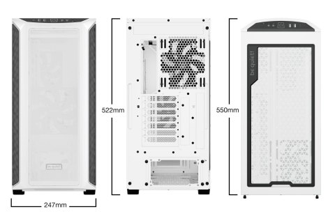 OBUDOWA BE QUIET! SHADOW BASE 800 DX WHITE