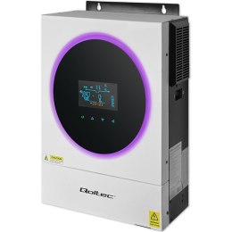 Qoltec Hybrydowy inwerter solarny Off-Grid 6kVA| 6kW | 120A | MPPT | LCD | Wi-Fi | BMS | Sinus