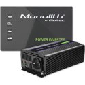 Qoltec Przetwornica napięcia Monolith 2000 MS Wave | 12V na 230V | 1000/2000W | USB