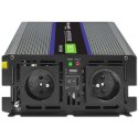 Qoltec Przetwornica napięcia Monolith 3000 MS Wave | 12V na 230V | 1500/3000W | USB