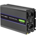 Qoltec Przetwornica napięcia Monolith 4000 MS Wave | 12V na 230V | 2000/4000W | USB