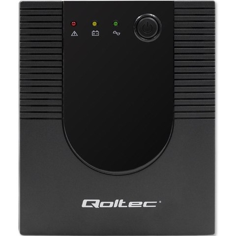 Qoltec Zasilacz awaryjny UPS Line Interactive | Monolith | 2000VA | 1200W | USB | RJ45