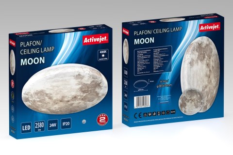 Plafon sufitowy LED Activejet AJE-MOON 24W