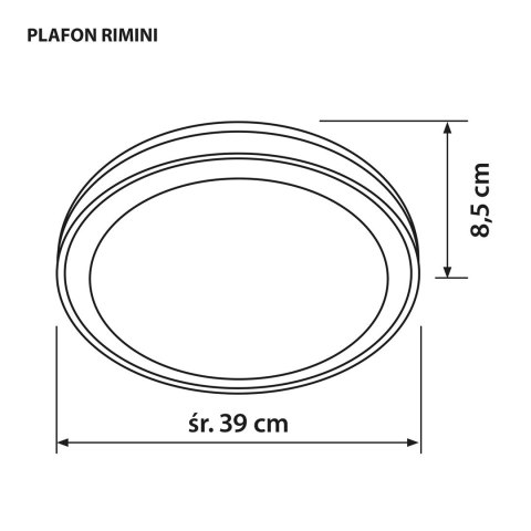 Plafon Activejet AJE-RIMINI 3xE27