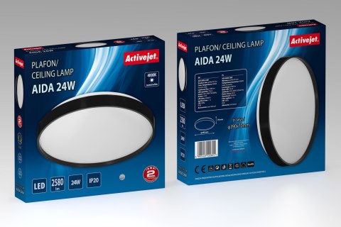 Plafon LED Activejet AJE-AIDA 24W