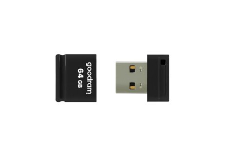 GOODRAM FLASHDRIVE PICCOLO 64GB UPI2 BLACK USB 2.0