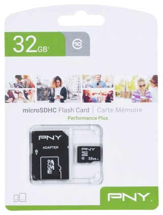 Karta pamięci PNY Performance Plus microSDHC 32GB