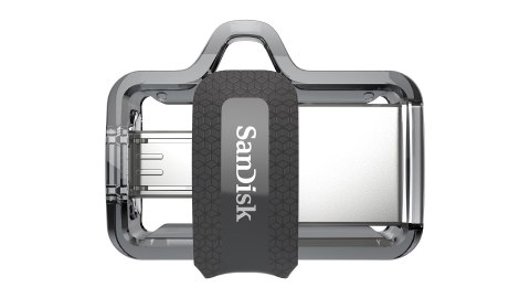 Pendrive SanDisk ULTRA SDDD3-128G-G46 (128GB; microUSB, USB 3.0; kolor szary)