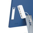 Hub Belkin Connect USB-C 6-in-1 Multiport Hub with Mount 2xUSB-A/1xUSB-C PD3.0/1xRJ45 Gigabit/1xSD Card reader/1xMicroSD Card re