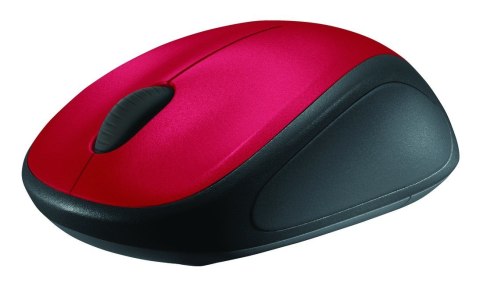 Mysz Logitech M235 910-002496 (optyczna; 1000 DPI; kolor czerwony)