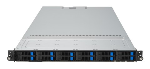 Platforma Asus Rack (1U) RS500A-E12-RS12U AMD Epyc 9004 (16x NVMe, 2xM.2, 2xGPU, 2x1Gbe, IPMI, 1+1 1600W)