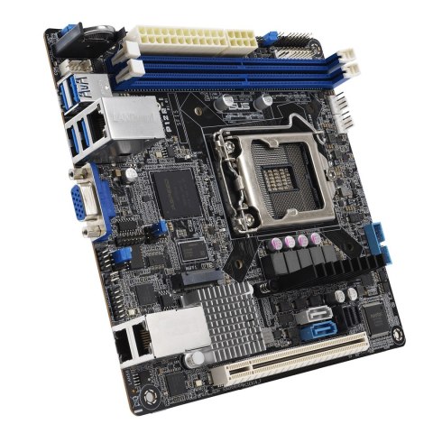 Płyta Serwerowa ASUS P12R-I/ASMB10 LGA-1200, C252,2DIMM, 1*PCIe x1slot, 6*SATA ports, 2*M2, 2 x Intel® I210AT + 1 x Mgmt LAN, AS