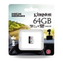 Karta pamięci microSD Kingston High-Endurance UHS-I 64GB 24/7 (rejestratory i monitoring)