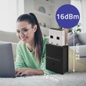 Qoltec Bezprzewodowy Ultra szybki mini adapter WiFi | Standard AC | BT 4.0 | USB 2.0 | 600Mbps