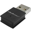 Qoltec Bezprzewodowy Ultra szybki mini adapter WiFi | Standard AC | BT 4.0 | USB 2.0 | 600Mbps