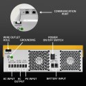 Qoltec Hybrydowy inwerter solarny Off-Grid 3.5kVA| 3.5kW | 100A | MPPT | LCD | BMS | Sinus