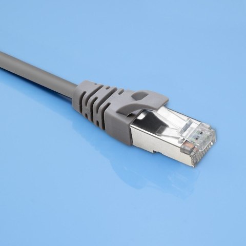 Qoltec Kabel Patchcord FTP | CAT5e | 2 x RJ-45 | 5m | High speed | Gold | Ekranowany