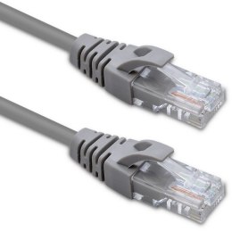 Qoltec Kabel Patchcord UTP | CAT5e | 2 x RJ-45 |1.5m | High speed | Gold