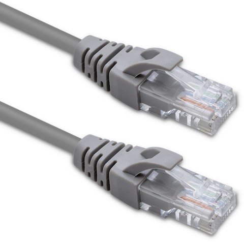 Qoltec Kabel Patchcord UTP | CAT5e | 2 x RJ-45 | 2m | High speed | Gold