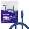 Qoltec Kabel Patchcord UTP | CAT6 | 2 x RJ-45 | 2m | High speed | Gold