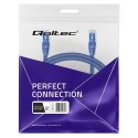 Qoltec Kabel Patchcord UTP | CAT6 | 2 x RJ-45 | 3m | High speed | Gold