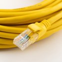 Qoltec Wtyk przelotowy złącze RJ45 | CAT5e | UTP | Pass Through | Pozłacane styki | 10 sztuk