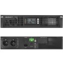 Qoltec Zasilacz awaryjny UPS do RACK | 1kVA | 1000W | Power Factor 1.0 | LCD | EPO | USB | On-line