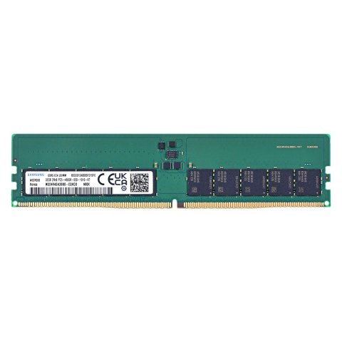 Samsung UDIMM ECC 32GB DDR5 2Rx8 4800MHz PC5-38400 M324R4GA3BB0-CQK