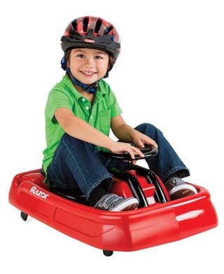 Pojazd elektryczny Razor Crazy Cart Kiddie 25173660 (kolor czerwony)