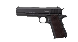 Wiatrówka pistolet RANGER M1911 BB KWC kal. 4,5 BBs BLOW BACK 17 strz. FULL METAL CO2 (AAKCMB760AZB)