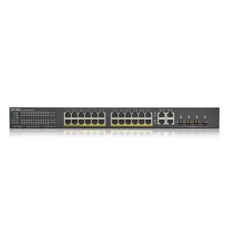 Switch Zyxel GS1920-24HP 28p PoE (PoE+: 24;) 375W Managed Gigabit