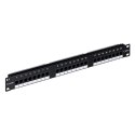 Alantec-Patch panel 1U 19" UTP kat6 IDC Q-lantec