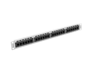 Patch panel Lanberg PPU6-1024-S (1U; kat. 6; 24xRJ-45)