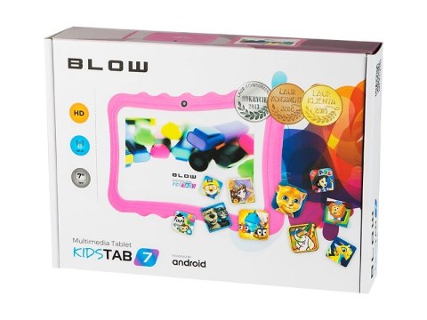 Tablet BLOW KidsTab 7.2 79-006# (7,0"; 8GB; 1GB; WiFi; kolor różowy)