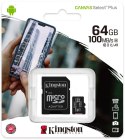 Karta pamięci microSD Kingston Canvas Select Plus microSDHC C10 UHS-I 64GB