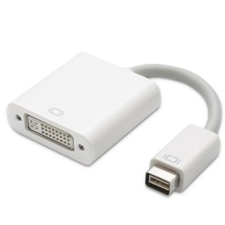 Qoltec Adapter Mini Displayport DVI na DVI (24+5) | Full HD | 0.16m