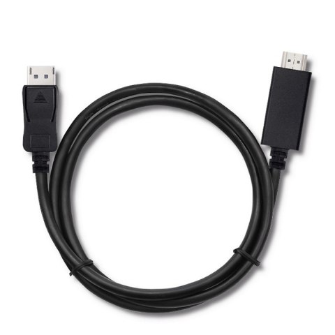 Qoltec DisplayPort v1.2 męski | HDMI męski | 5K | 1m