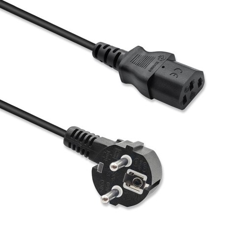 Qoltec Kabel zasilający ATX | 3pin | S03/ST3 | 1.4m