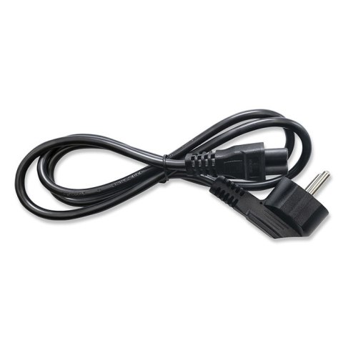 Qoltec Kabel zasilający koniczynka | 3pin | S03/ST1 | 1.2m