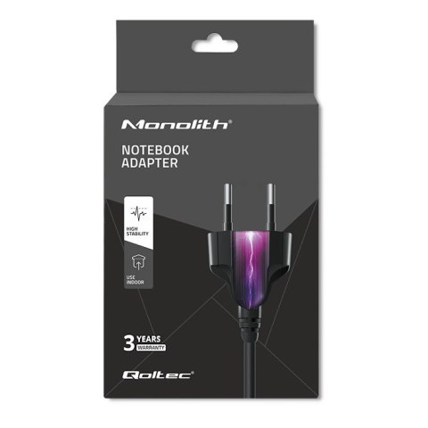 Qoltec Zasilacz do laptopa Sony Asus 40W | 19V | 2.1A | 4.8*1.7 | +kabel zasilający